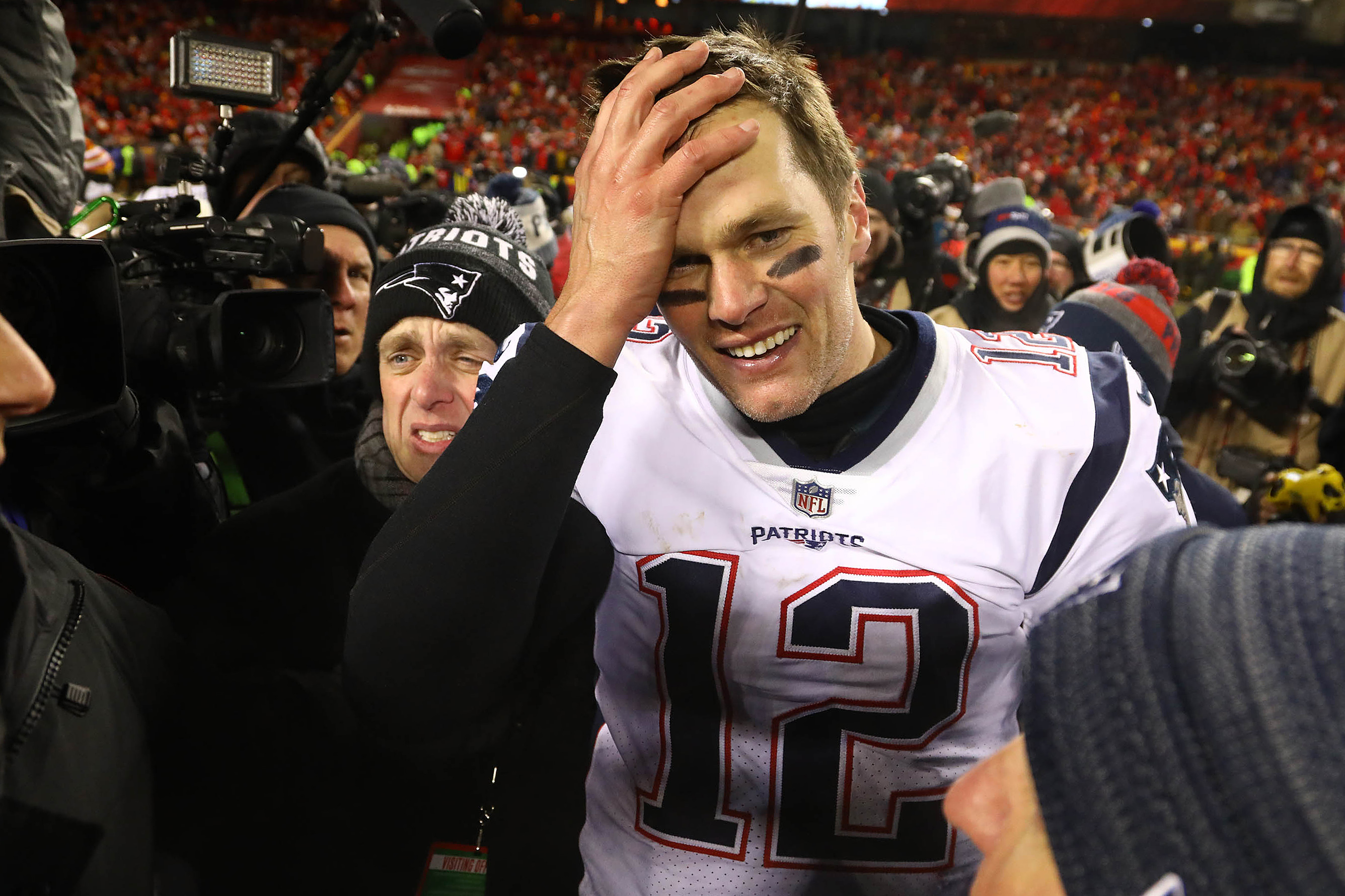 New England Patriots quarterback Tom Brady