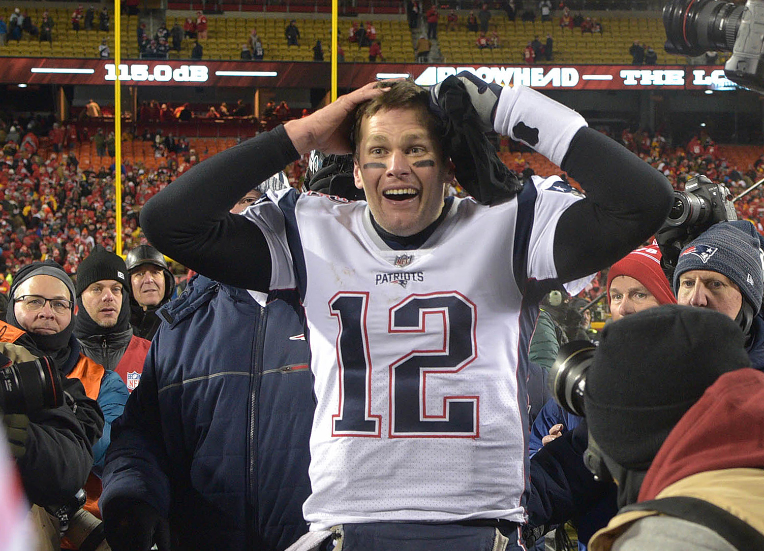 New England Patriots quarterback Tom Brady