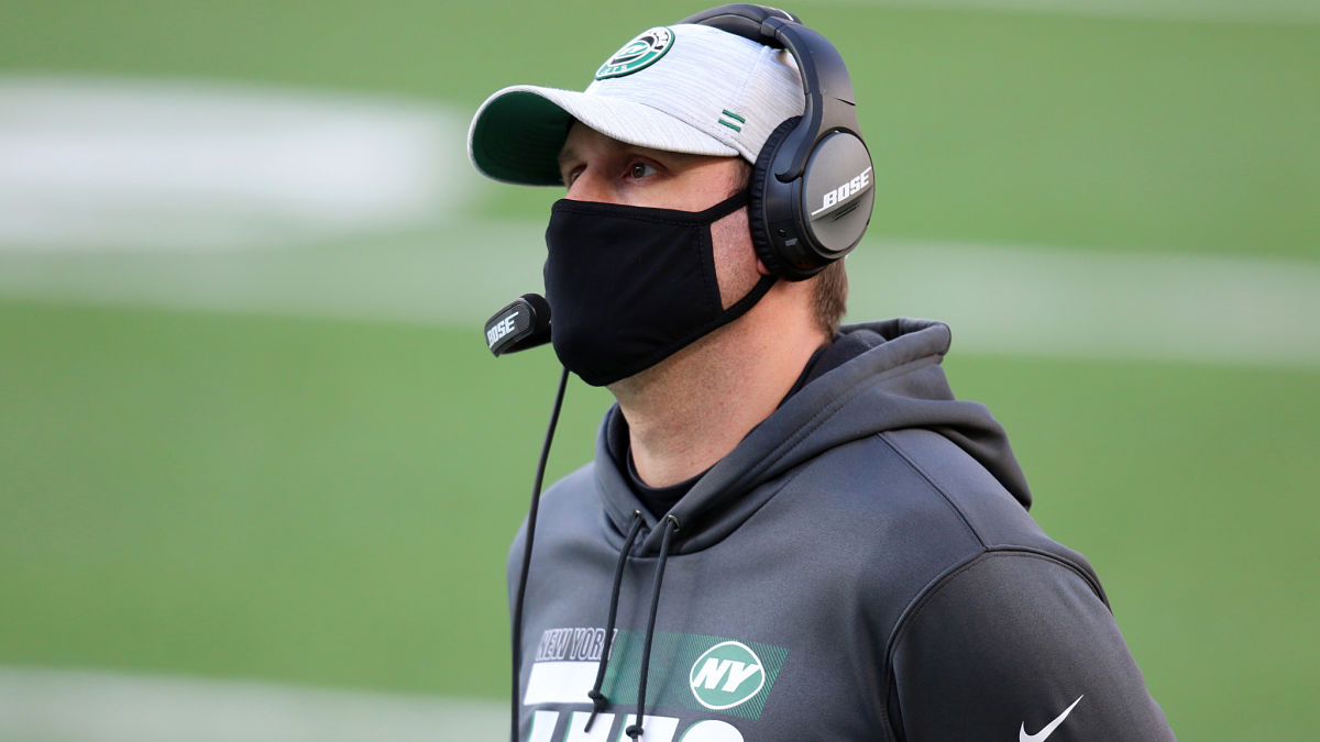 New York Jets head coach Adam Gase