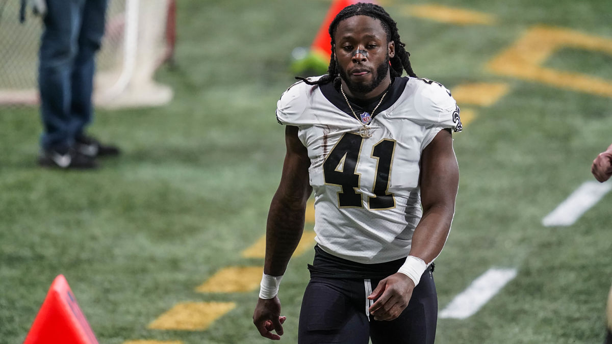 New Orleans Saints running back Alvin Kamara