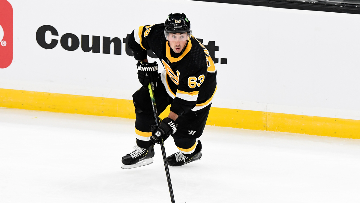 Boston Bruins Left Winger Brad Marchand