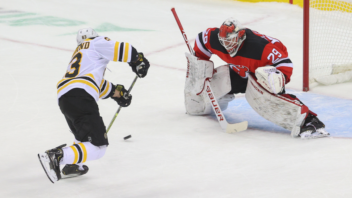 Boston Bruins winger Brad Marchand