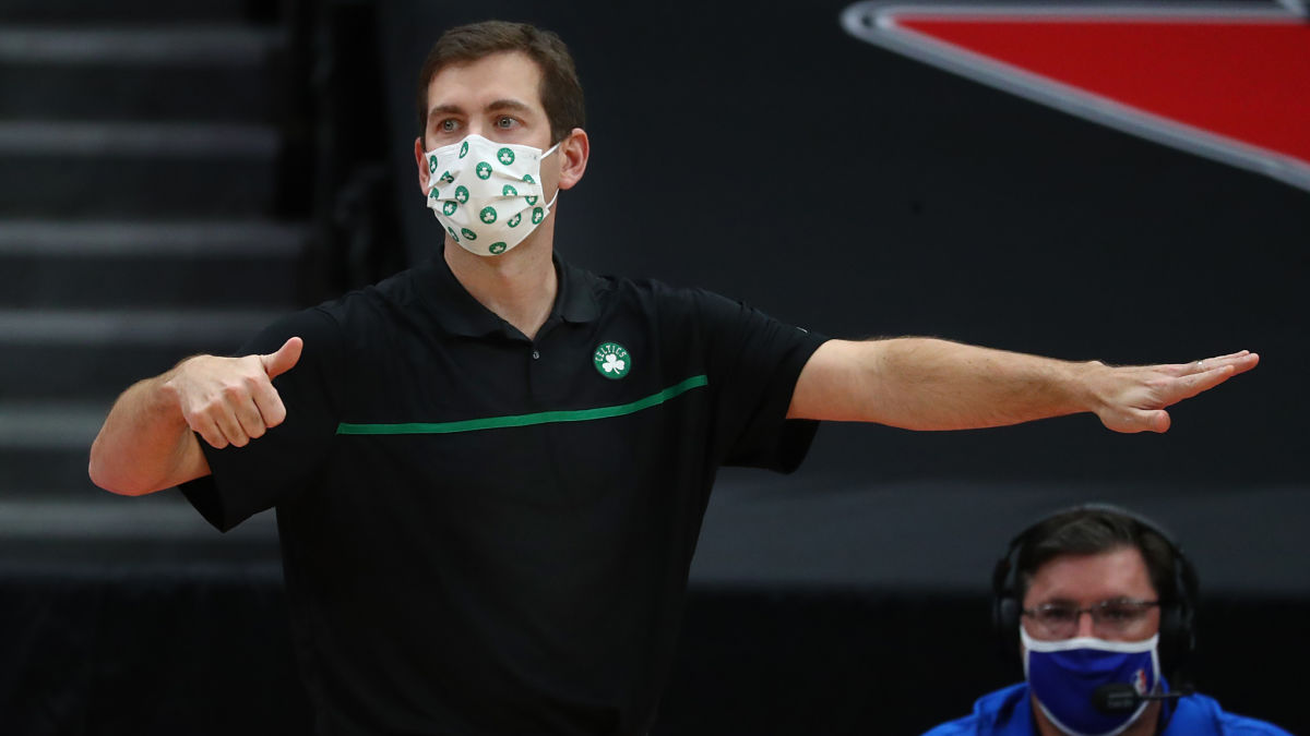 Boston Celtics head coach Brad Stevens