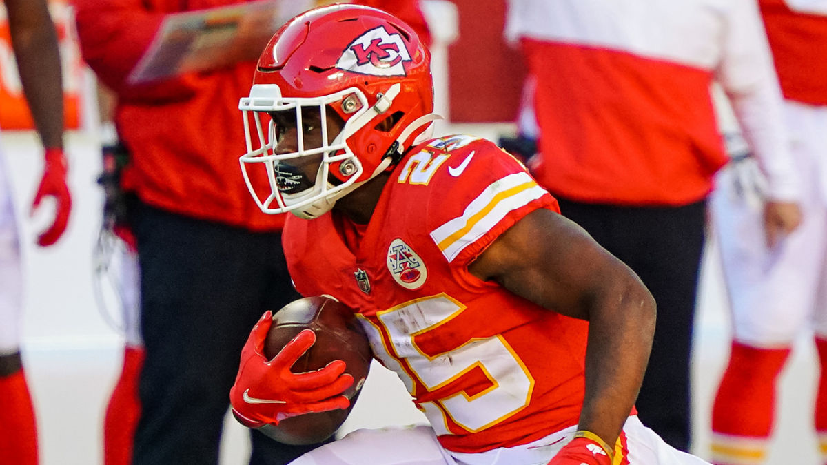 Kansas City Chiefs running back Clyde Edwards-Helaire