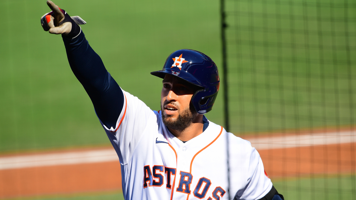 Toronto Blue jays center fielder George Springer