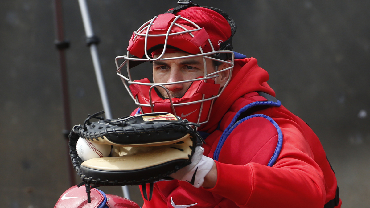 MLB free agent catcher J.T. Realmuto
