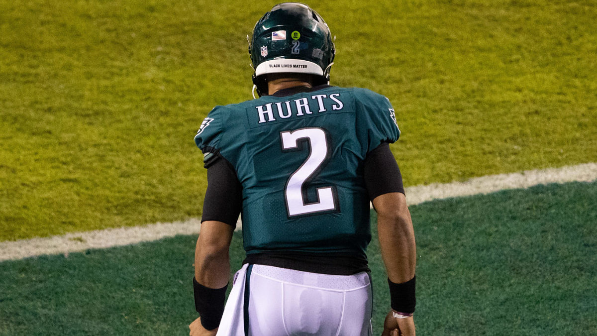 Philadelphia Eagles quarterback Jalen Hurts