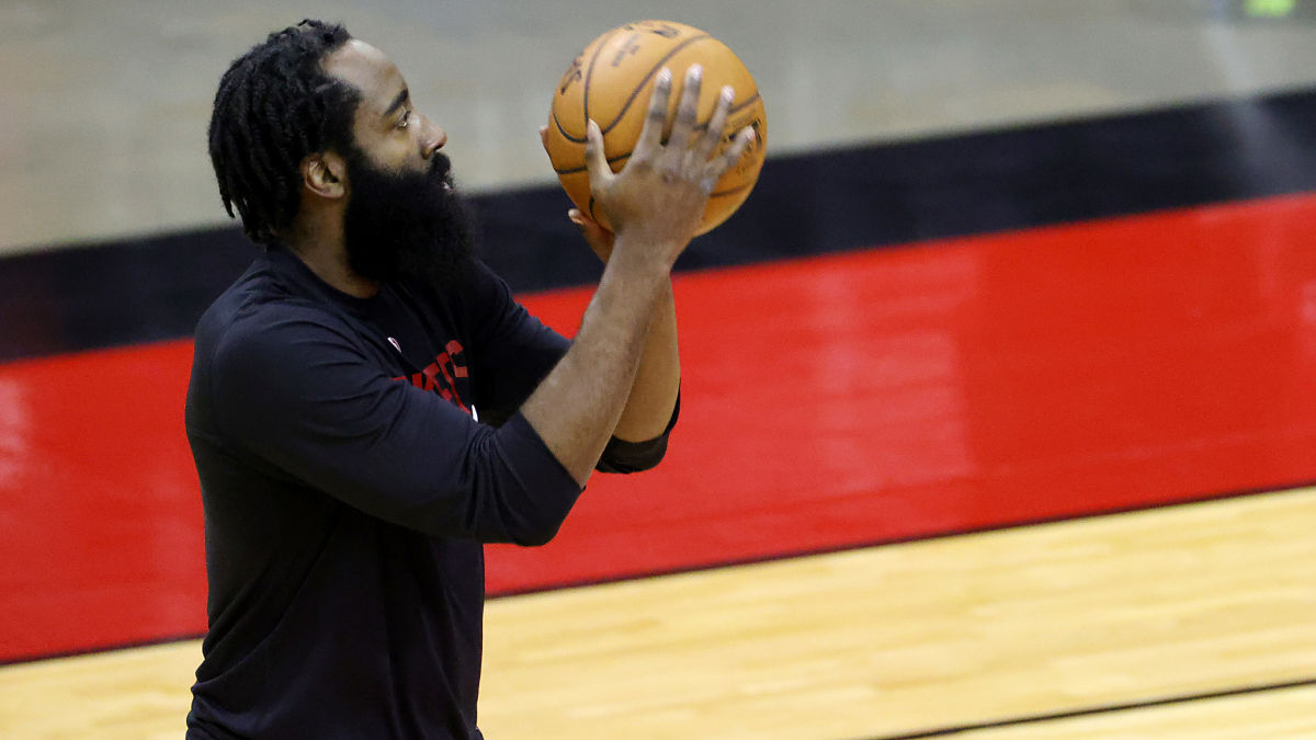 Houston Rockets guard James Harden