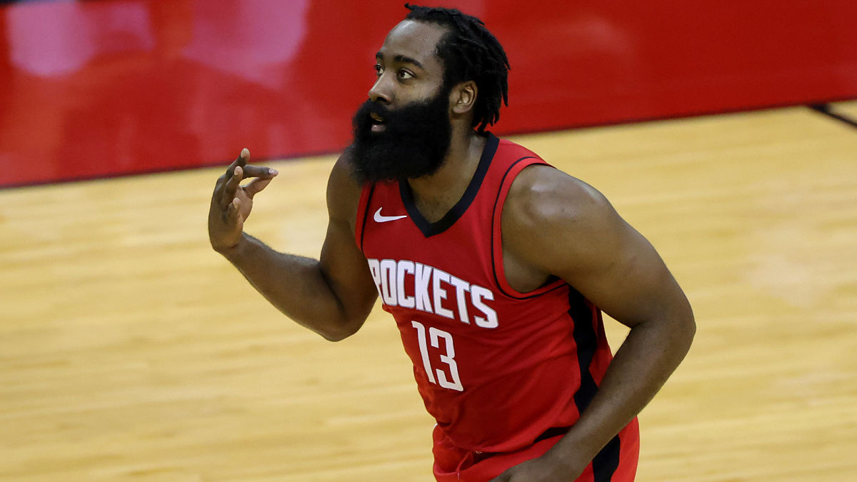 Houston Rockets guard James Harden