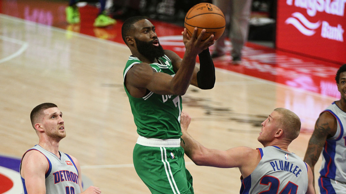 Boston Celtics guard Jaylen Brown