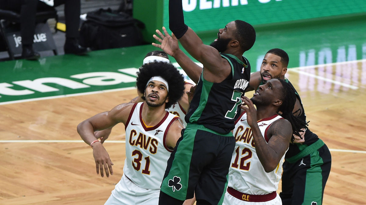 Boston Celtics guard Jaylen Brown