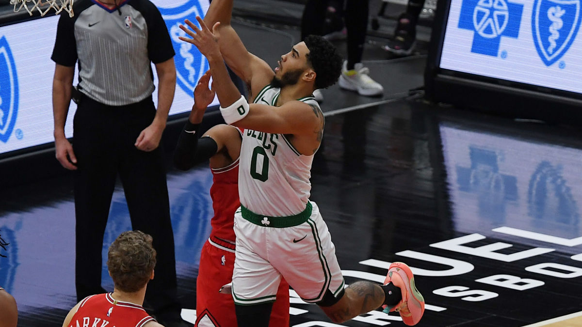Boston Celtics forward Jayson Tatum