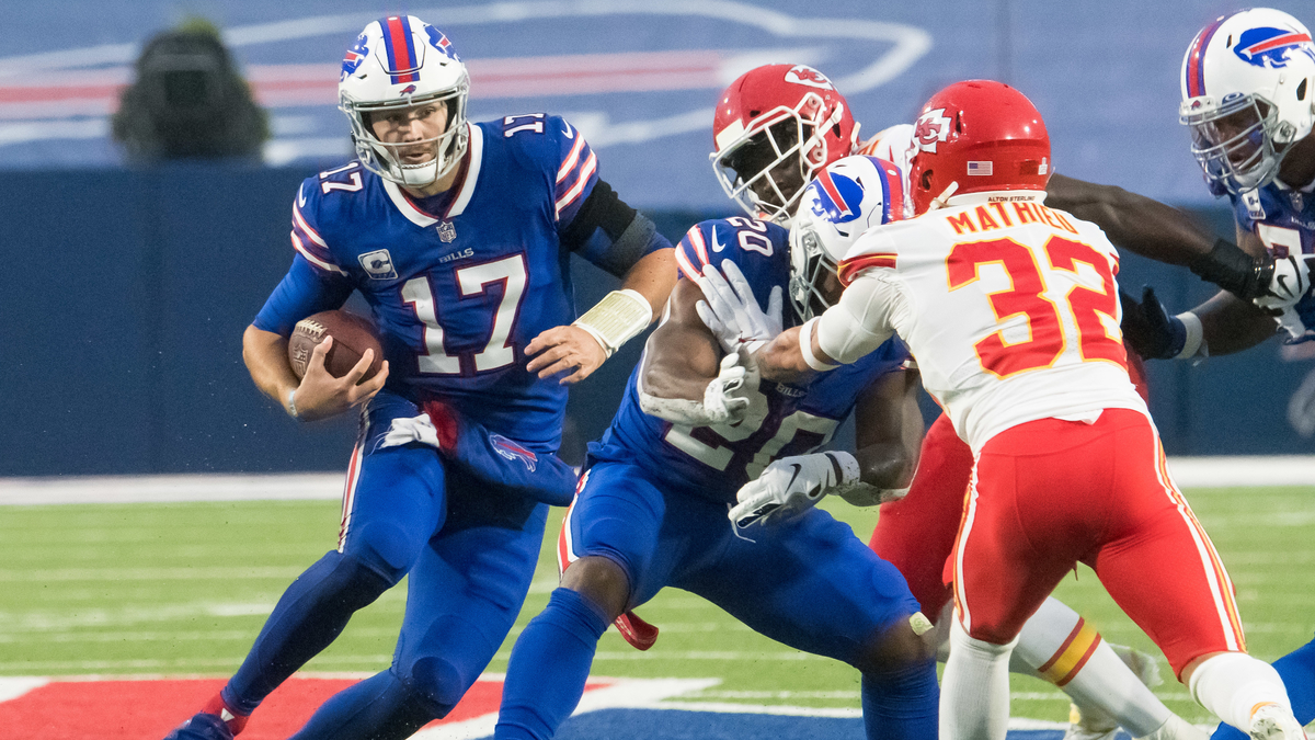 Buffalo Bills quarterback Josh Allen