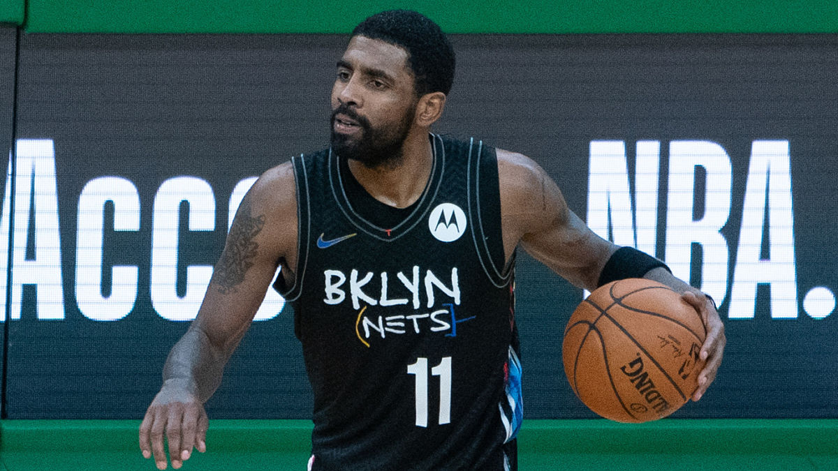 Brooklyn Nets point guard Kyrie Irving