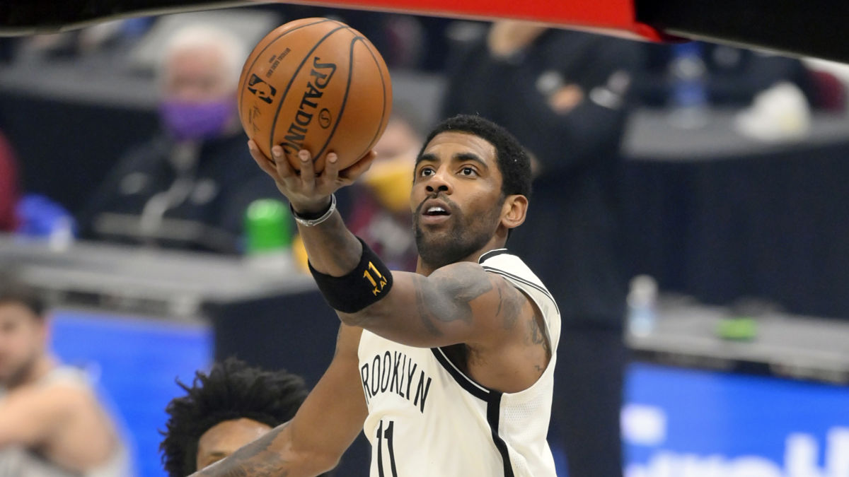 Brooklyn Nets guard Kyrie Irving