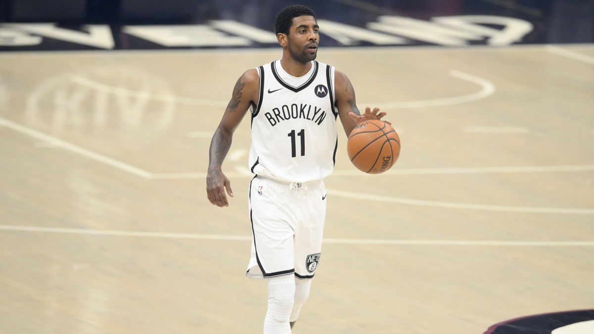Brooklyn Nets guard Kyrie Irving