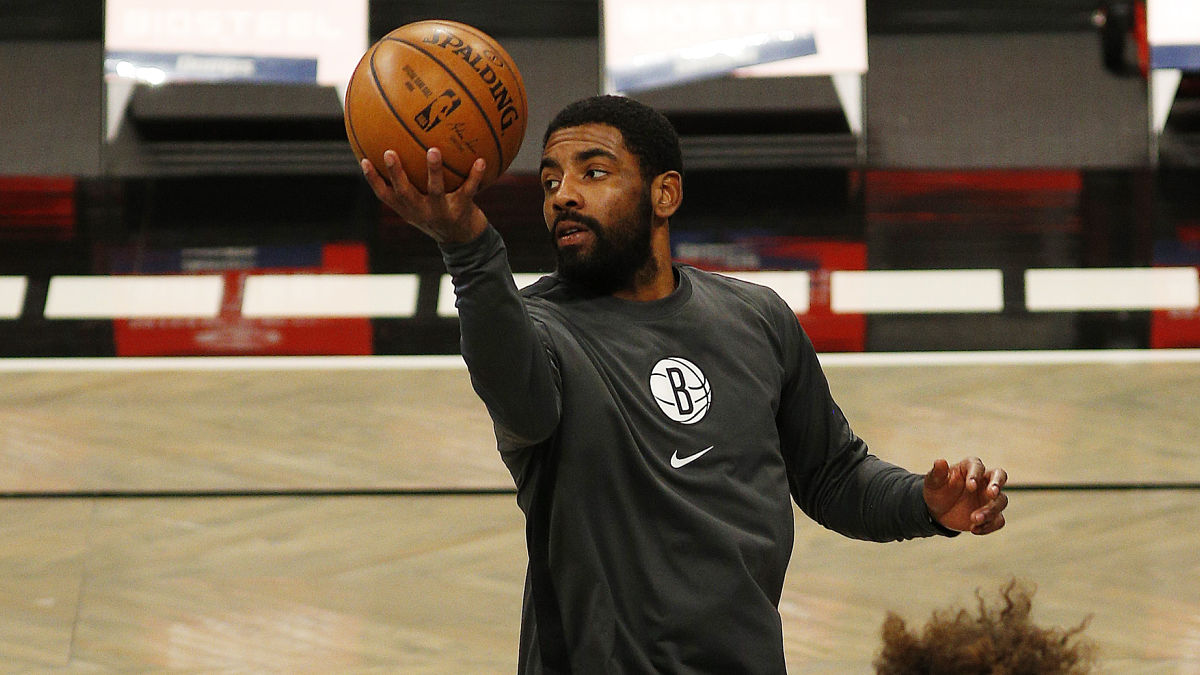 Brooklyn Nets guard Kyrie Irving