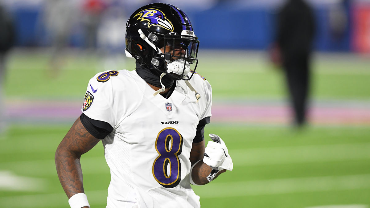 Baltimore Ravens quarterback Lamar Jackson