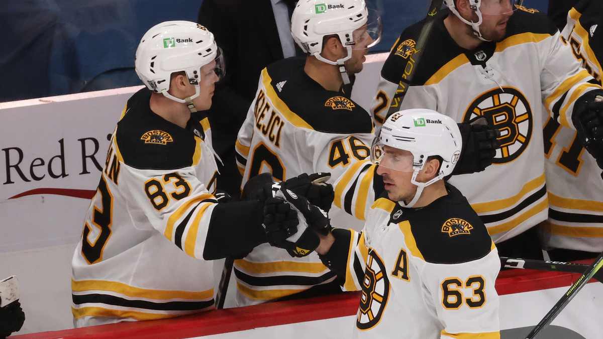 Boston Bruins left wing Brad Marchand