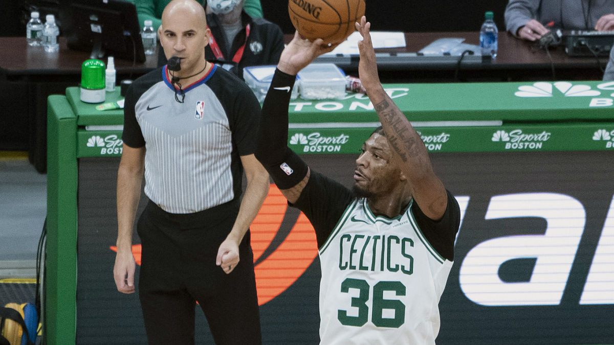 Boston Celtics guard Marcus Smart