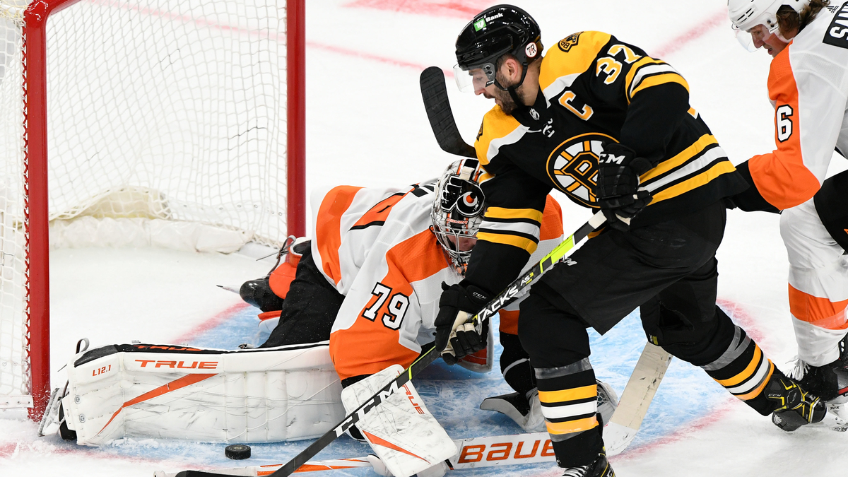 Boston Bruins center Patrice Bergeron