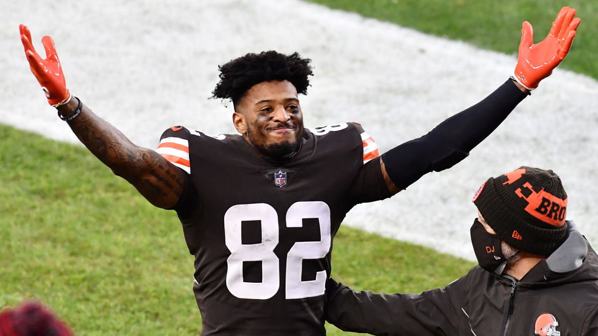 Cleveland Browns wide receiver Rashard Higgins