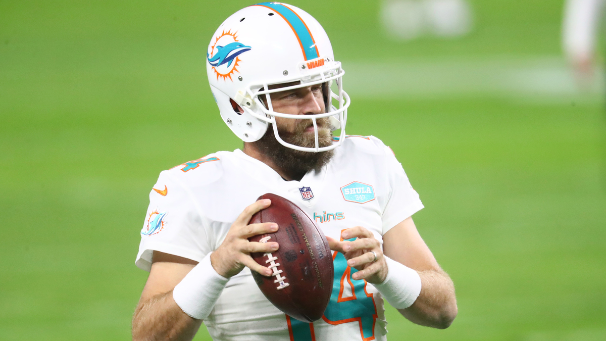 Miami Dolphins quarterback Ryan Fitzpatrick