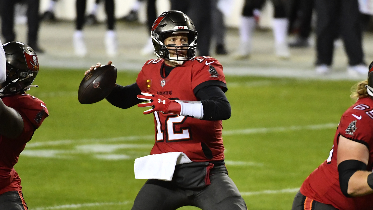Tampa Bay Buccaneers quarterback Tom Brady