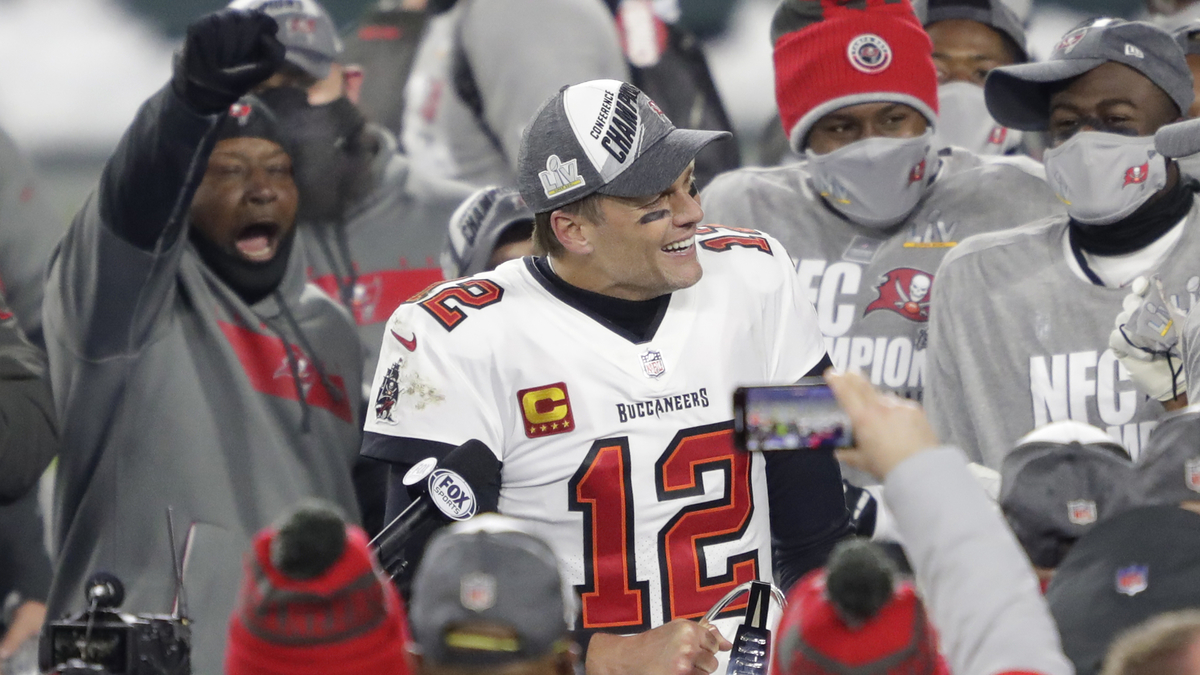 Tampa Bay Buccaneers quarterback Tom Brady