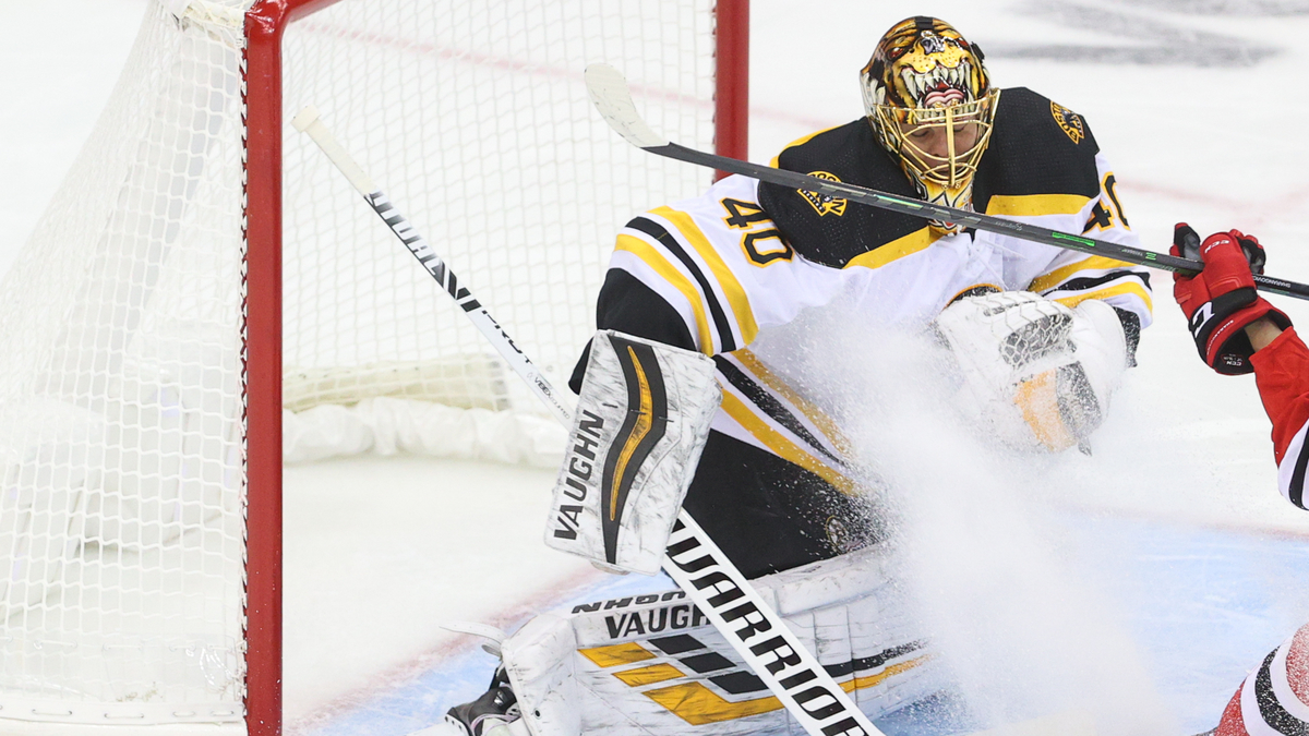Boston Bruins goalie Tuukka Rask