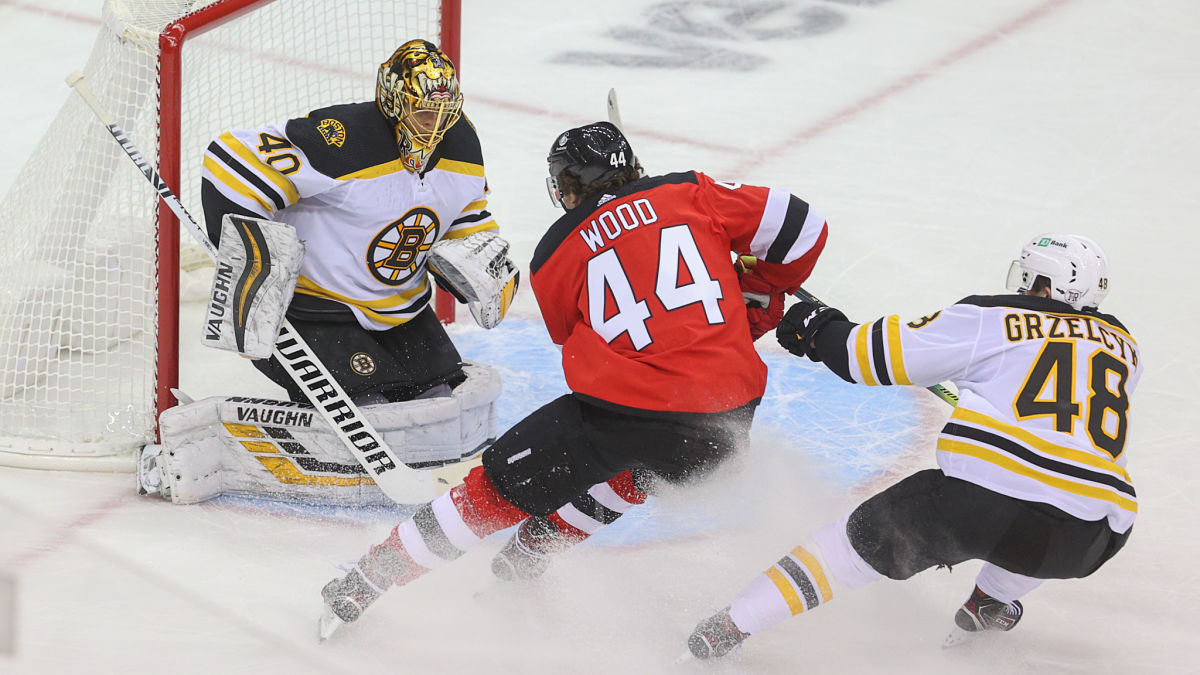 Boston Bruins goaltender Tuukka Rask