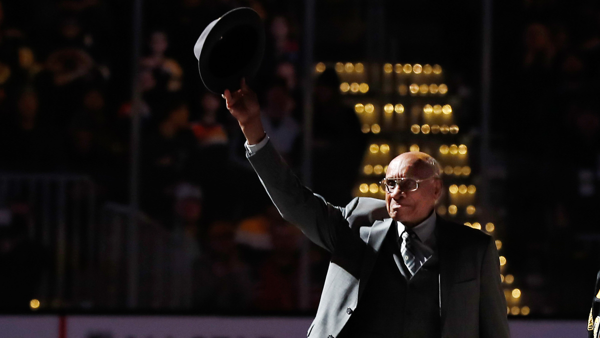 Former NHL player Willie O'Ree