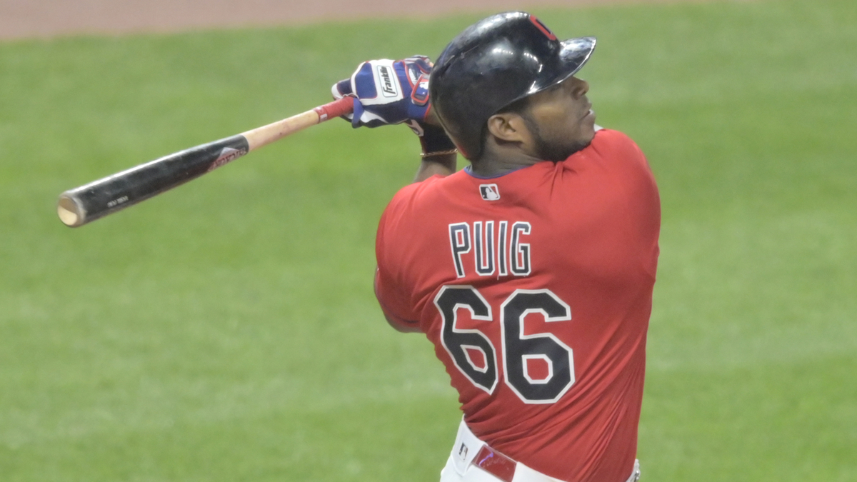 MLB outfielder Yasiel Puig