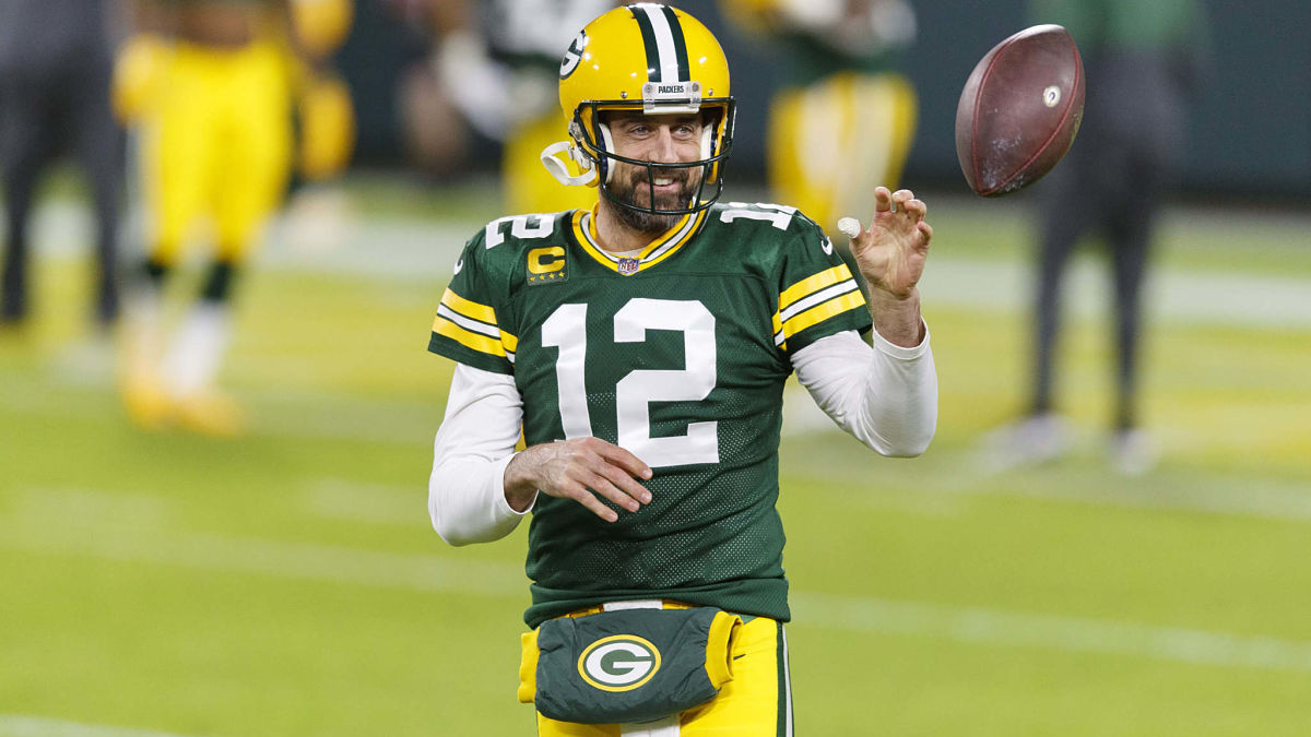 Green Bay Packers quarterback Aaron Rodgers
