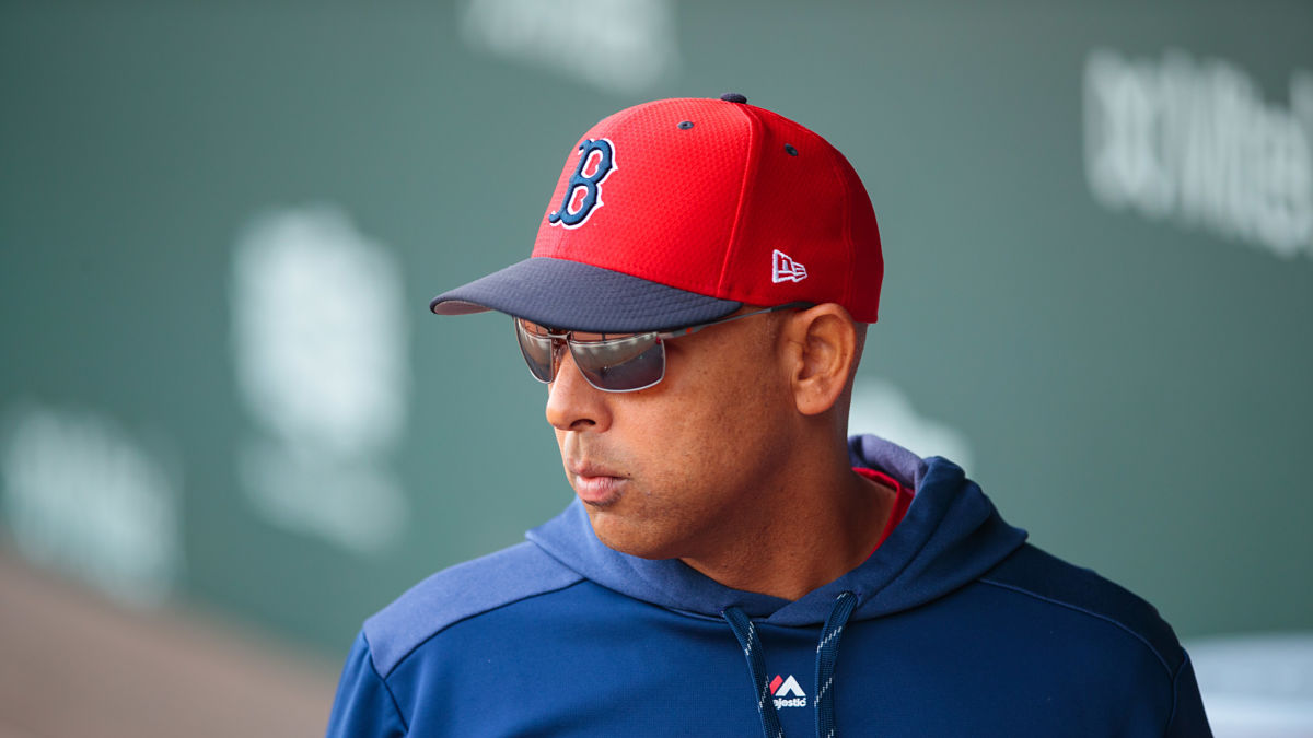 Boston Red Sox manager Alex Cora