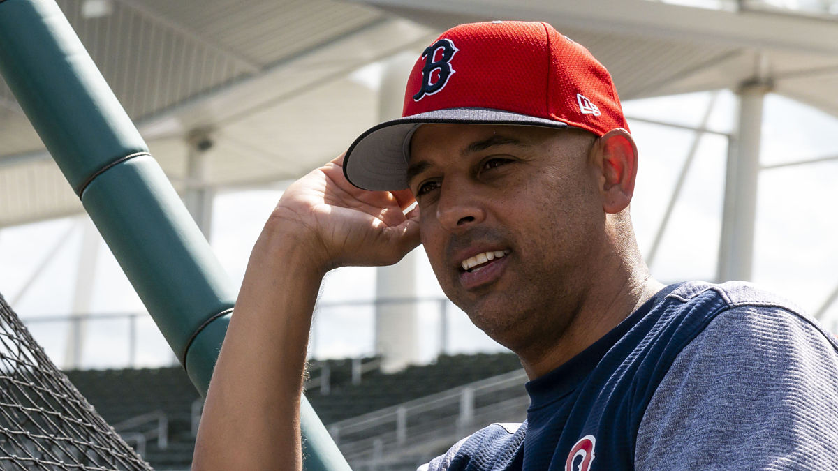 Boston Red Sox manager Alex Cora