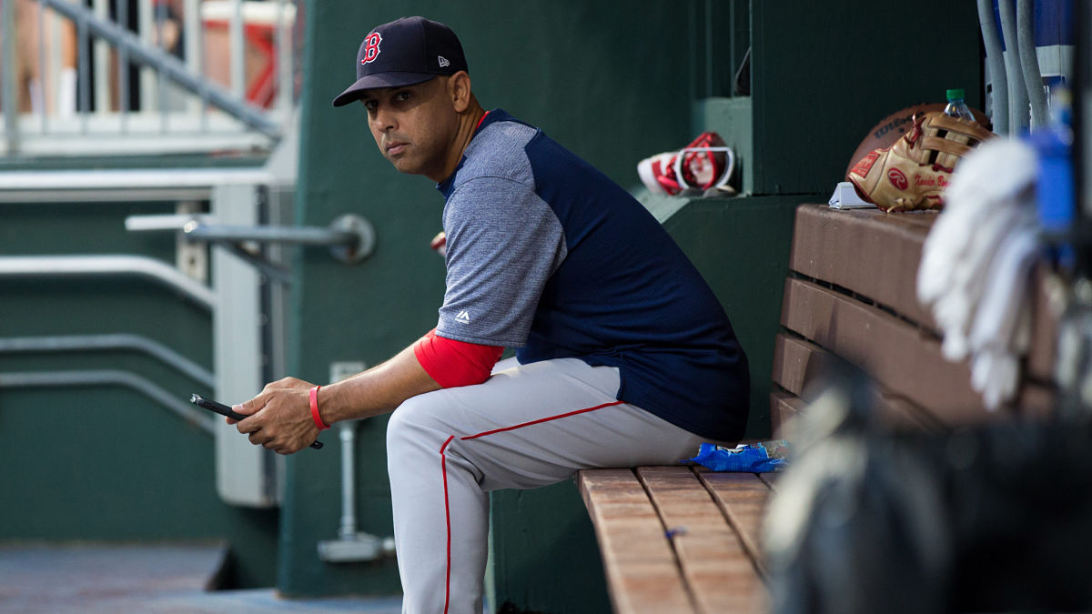 Boston Red Sox manager Alex Cora