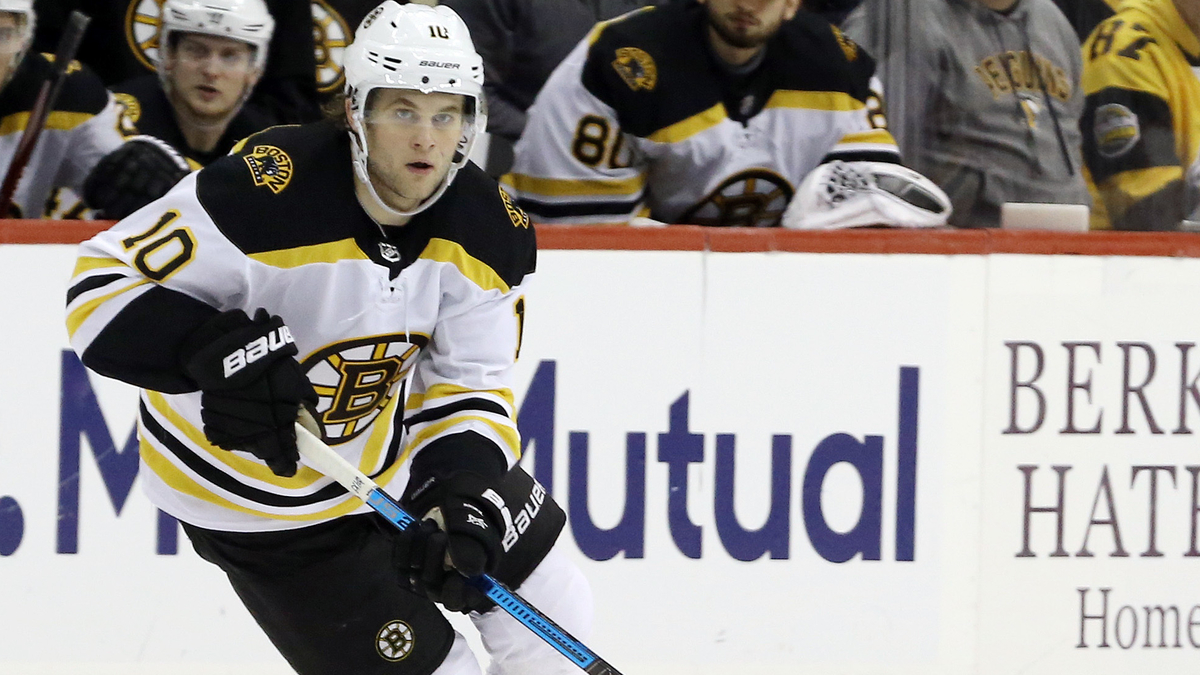 Boston Bruins Forward Anders Bjork