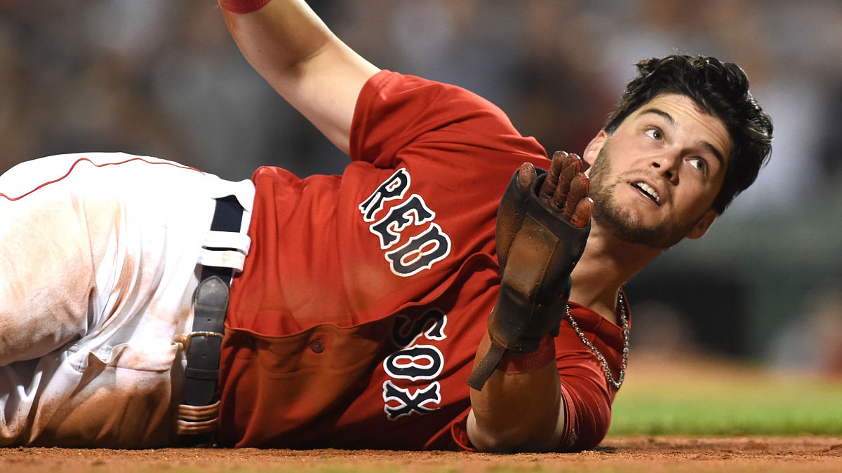 Boston Red Sox outfielder Andrew Benintendi