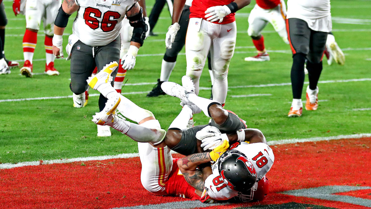 Tampa Bay Buccaneers wide receiver Antonio Brown