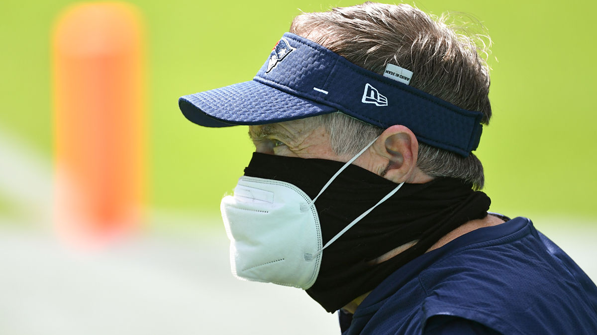 New England Patriots head coach Bill Belichick