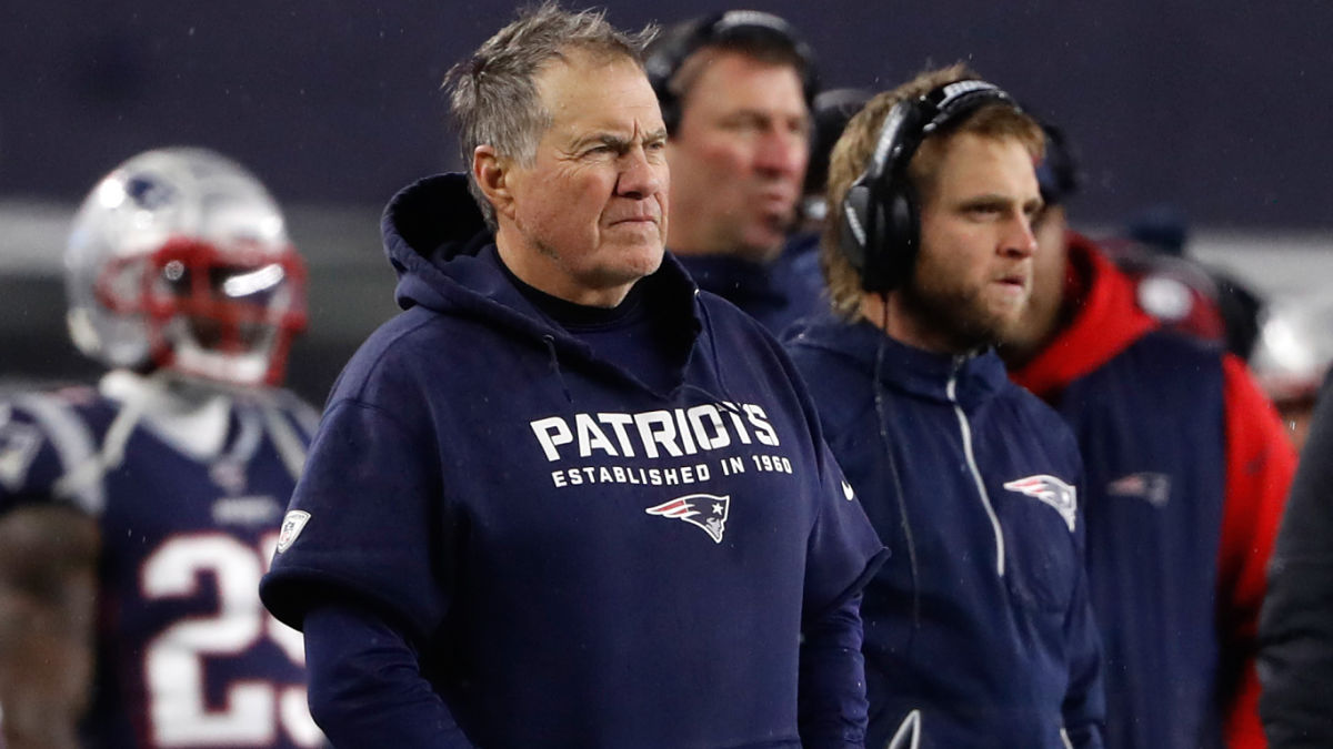 New England Patriots head coach Bill Belichick
