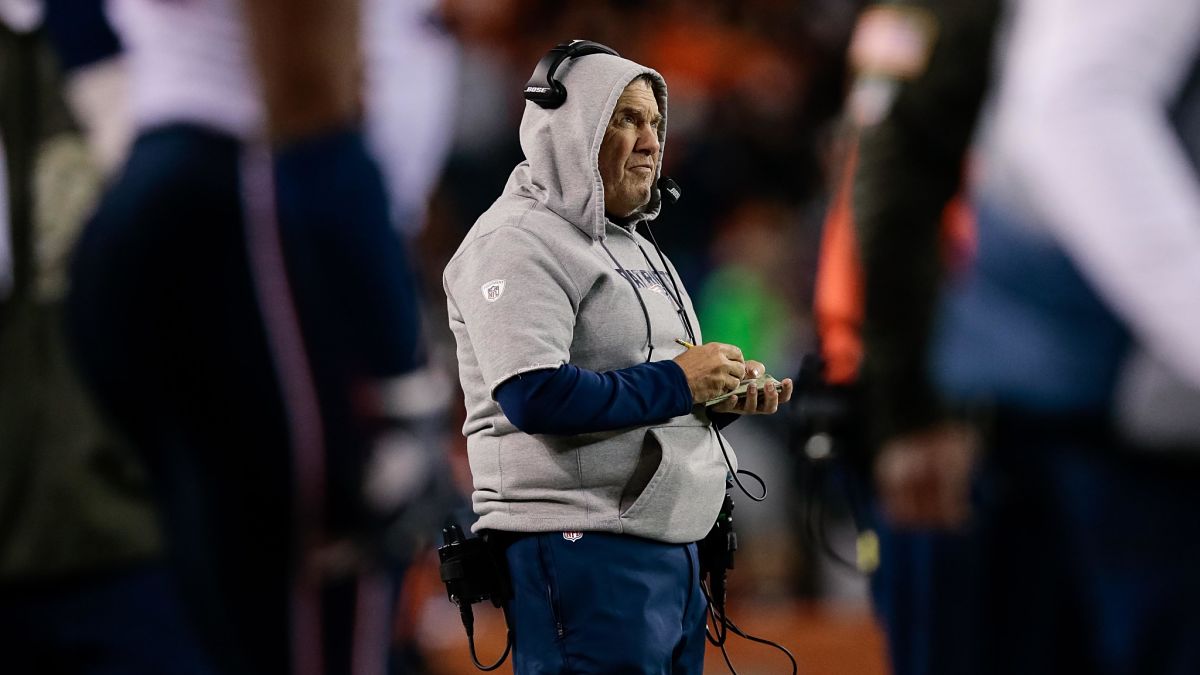 New England Patriots head coach Bill Belichick