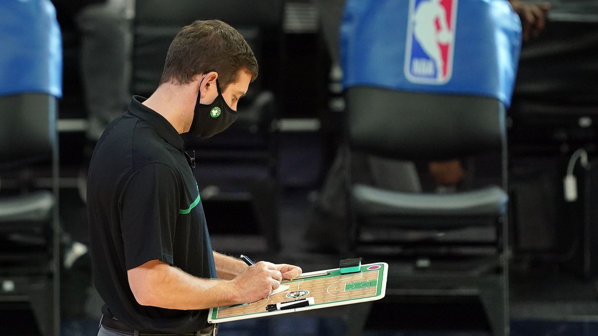 Boston Celtics coach Brad Stevens