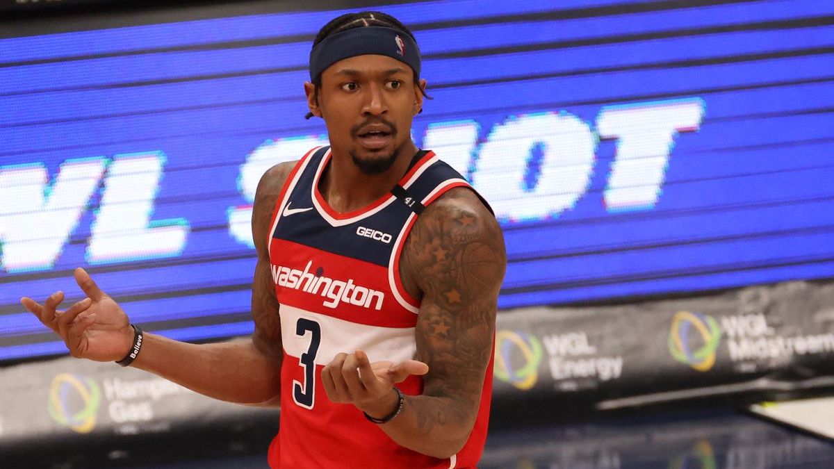 Washington Wizards guard Bradley Beal