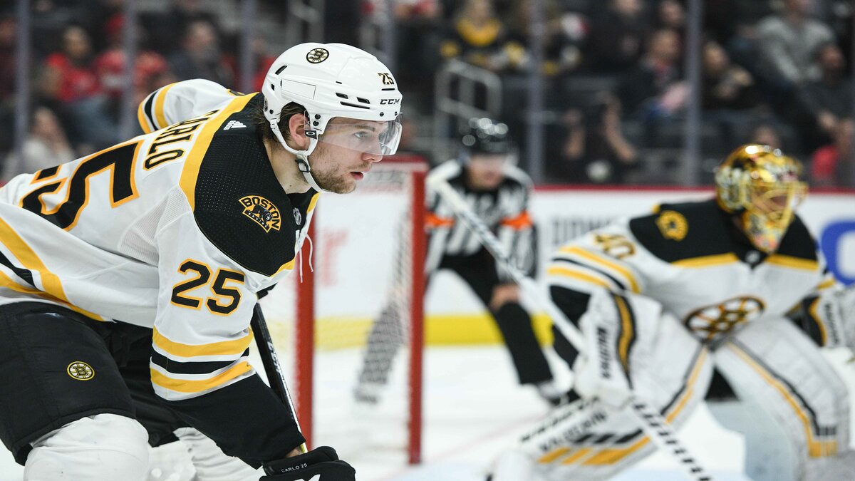 Boston Bruins Defenseman Brandon Carlo