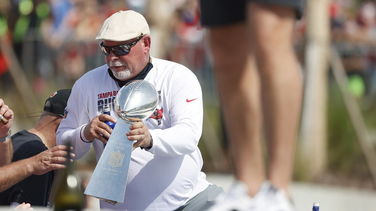Tampa Bay Buccaneers head coach Bruce Arians