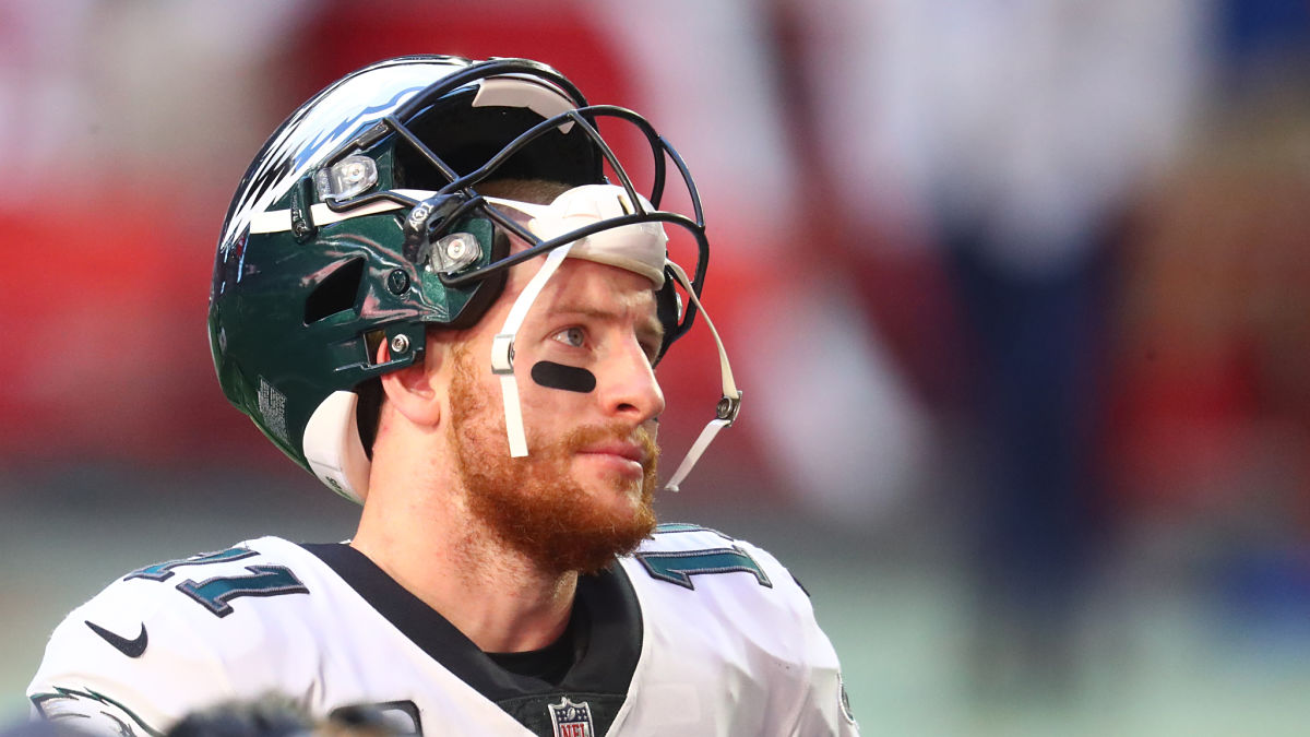 Indianapolis Colts quarterback Carson Wentz