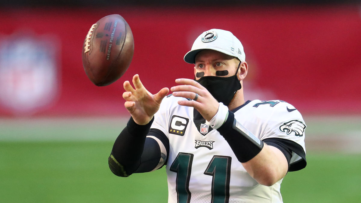 Philadelphia Eagles quarterback Carson Wentz
