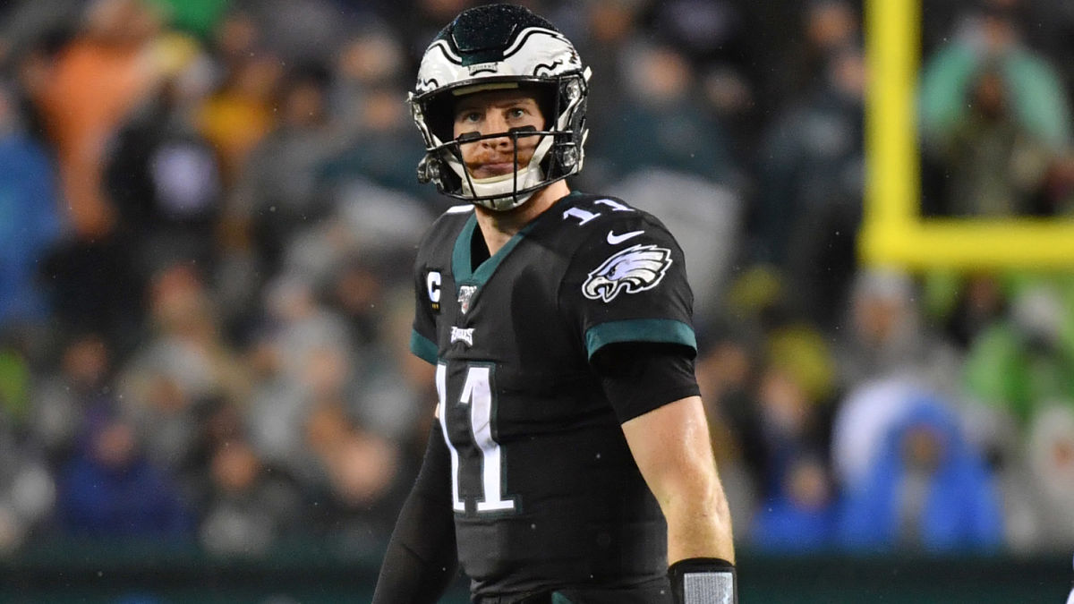 Philadelphia Eagles quarterback Carson Wentz